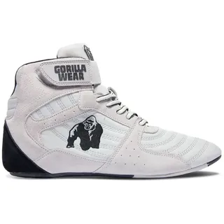 Gorilla Wear Perry High Tops Pro - weiß - Bodybuilding und Fitness Schuhe für Damen und Herren, 39