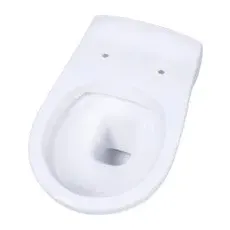 Tiefspül Wand-WC Spülrandlos ohne Sitz Weiß