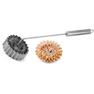 Weis Rosenküchleform aus Edelstahl, Silber, 1 - Pack