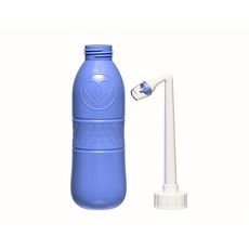 First Days Maternity Peri-Flasche, großes Fassungsvermögen, für die Krankenhaus-Tasche, unverzichtbar für die Pflege nach der Geburt, Blau, 650 ml