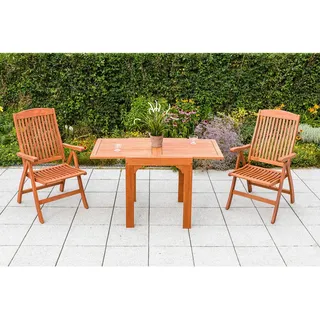 Merxx Balkonset Set »Maracaibo«, Eukalyptusholz