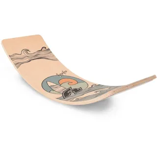 F2 Balance Board 93x30 cm  Dein vielseitiges Wipp- & Trainingsboard