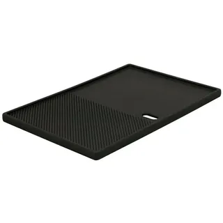 BBQ-Toro Grillplatte 39 x 26,5 cm Gusseisen schwarz