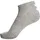Mid Cut Socken Schwarz/Weiß/Grau 46-48