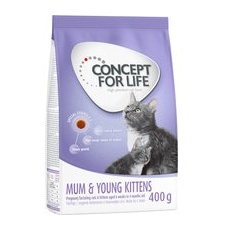 400g Concept for Life Mum & Young Kittens Hrană uscată pisici