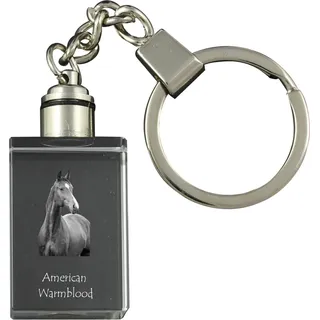 Amerikanisches Warmblut - Wanduhr mit Pferd, Uhr mit Druck für das Regal, personalisierte Hausdekoration der Marke Art-Dog