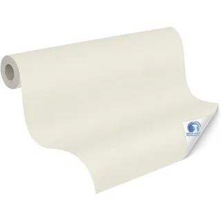 A.S. Création Vliestapete Uni Vorgeleimt 10 m x 0,53 m Beige 34193