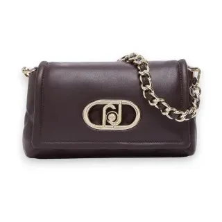 Liu Jo für Damen. AF6269-E1166 Kleine LaPuffy Tasche aubergine (OSFA), Lässig, Kastanienbraun, Polyester