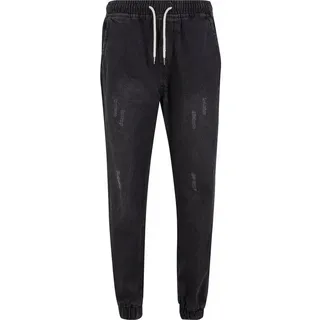 URBAN CLASSICS Jogg Denim schwarz - M