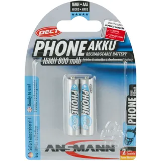 Ansmann NiMH Akku DECT 2 St.