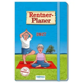 Trötsch Verlag Buchkalender Rentnerplaner 2027 Weiß
