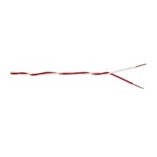 Klingeldraht YK-Draht 2 x 0,6 Rot/Weiß 10 m