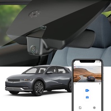 Fitcamx Dashcam 4K Kompatibel mit Hyundai IONIQ 5 2022 2023 2024 SEL Limited (with Auto Dimming), OEM Autokamera UHD Video 2160P WiFi, Nachtsicht, Loop-Aufnahm, G-Sensor, WDR, Plug & Play, 64GB-Karte
