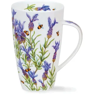 Lavenders and Bee's Dunoon Henley-Tasse, feines Knochenporzellan, 600 ml Fassungsvermögen