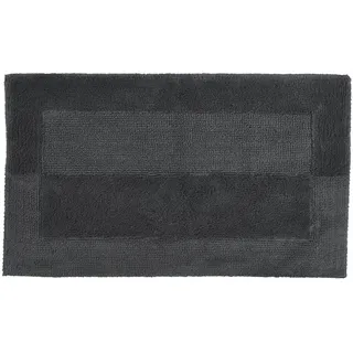 Kleine Wolke 5418905360 Badteppich Havanna, 60 x 100 cm, Schiefer anthrazit