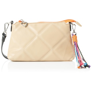 Sookie Women's Damen Clutch, BEIGE