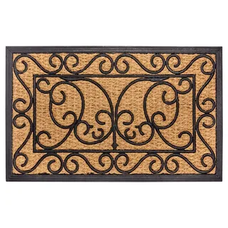 HANSE HOME Rechteckig 45 x 75 cm Braun/Schwarz