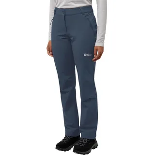 Jack Wolfskin Damen Activate Thermic Hose (Größe M , blau)