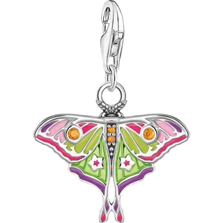 Thomas Sabo Charm Nachtfalter bunt Silber 925