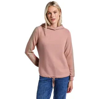 Street One Hoodie mit Gallonstreifen Faded Rose 42