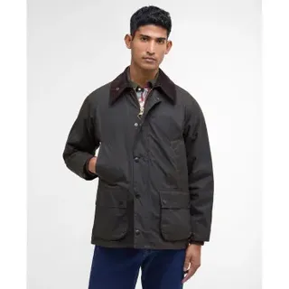 Barbour für Herren. MWX0010 Klassische Bedale Brown Waxed Jacke (46), Braun, Lässig, Grün, Baumwolle