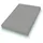 Spannbettlaken Baumwolle 100 x 200 - 100 x 220 cm grau