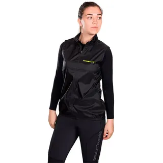 Trangoworld Azara Weste - Black / Lime Green - M
