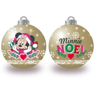 ARDITEX WD14011 Weihnachtskugeln, Durchmesser 8 cm, 6 Stück, RXZER23, Minnie, X-Large