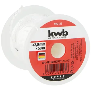 KWB Maurerschnur, 50 m x 2 mm, weiß