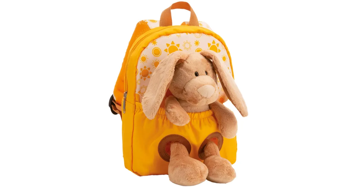 Nici Kaktus Rucksack – Kuscheliger Tierrucksack Mit Verstellbaren Gurten, 39x39x8 Cm