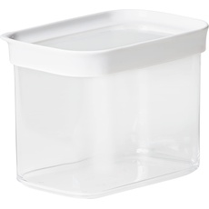 Bild N11418 Optima Trockenvorratsdose 1 Liter rechteckig Hochformat | 100% sicher | hygienisch | unbedenklich und platzeffizient | Frischedichtung BPA-frei | transparentes Design