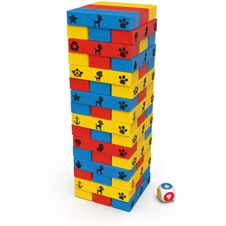 Spin Master PAW Patrol Jumbling Tower - Stapel spel, Blue,red