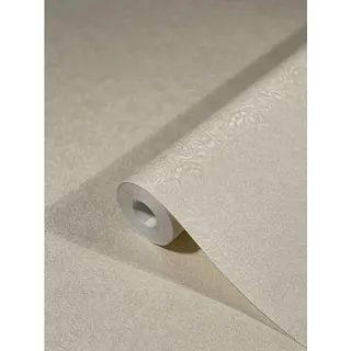 Glööckler Vliestapete Imperial Uni Florale Struktur Beige