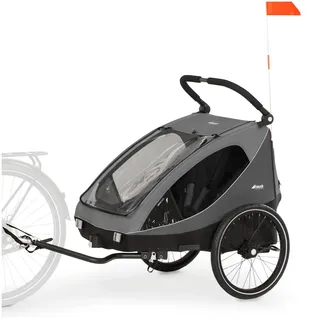 hauck 2in1 Bike Trailer grau 2023