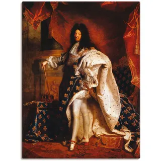 Artland Leinwandbild »Ludwig XIV. von Frankreich, 1701« Menschen 1 Stk. tlg. als Alubild, Outdoorbild, Leinwandbild, Poster in verschied. Größen, rot