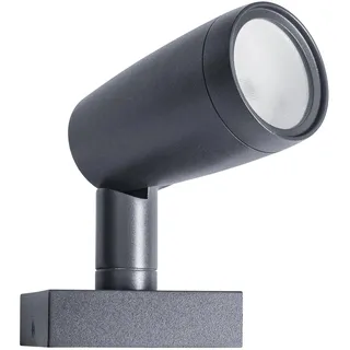 LEDVANCE Außenleuchte Aluminium 29,5 cm inkl. WiFi Technologie grau