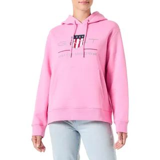 GANT Damen Archive Shield Hoodie Kapuzenpullover, Candy PINK, 36