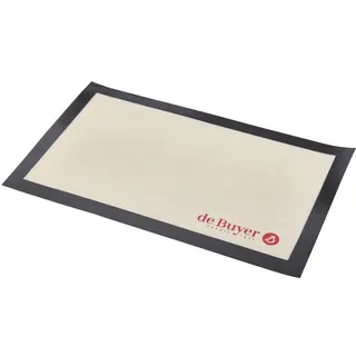 De Buyer 4931.51 Silikonbackmatte 51,5Cm, Weiß