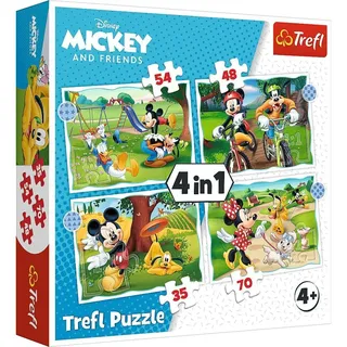 Trefl 34604 Disney Puzzle - Mickey Mouse nice day