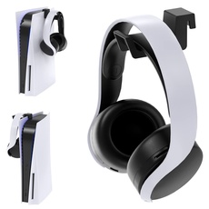 FYOUNG Halterung für PS5 Kopfhörer Pulse 3D Headset, Mini Headset Halter Zubehör für Playstation 5 Konsole - Schwarz