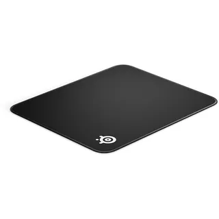 SteelSeries QcK Edge M - Gaming-Mauspad – abgenähter Rand zur Verhinderung der Abnutzung – optimiert für Gamingsensoren – Größe M - Schwarz (320mm X 270mm X 6mm), 63822