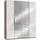 Drehtürenschrank Level by fresh to go 200 x 236 x 58 cm Braun/Weiß