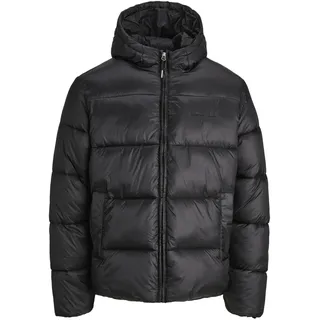 JACK & JONES Herren Jornorrebro Puffer Jacket Sn, Black, l