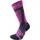Jungen Ski Kinder Socke Grau Anthracite Melange/Violet 30 EU