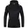 Kapuzenjacke Damen schwarz meliert/weiß 38 Schwarz