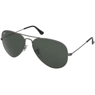 Ray-Ban Aviator Classic, Erwachsener, Uni, Pilot, Pilot, Vollrand, Grau - Grau