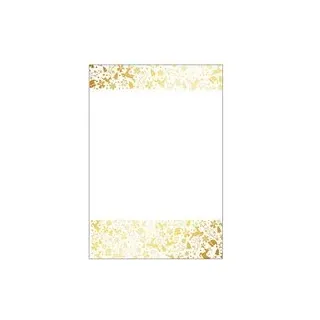 LUMA Motivpapier Goldregen Motiv DIN A4 100 g/qm 50 Blatt