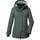 Damen Wmn Funktionsparka/Parka Mit Kapuze Grün/grau 38 EU