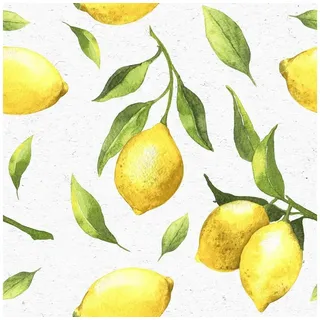 Paper+Design Servietten, Servietten 33x33cm Citrus FSC-Mix (33 x 33 cm)