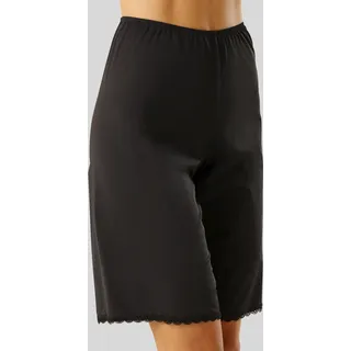 Hosenunterrock NUANCE, Damen, Gr. 40/42, schwarz, Microfaser, Obermaterial: 90% Polyamid, 10% Elasthan, bequem, Unterhosen Hosenunterrock, aus weich, fließendem Material, Topseller